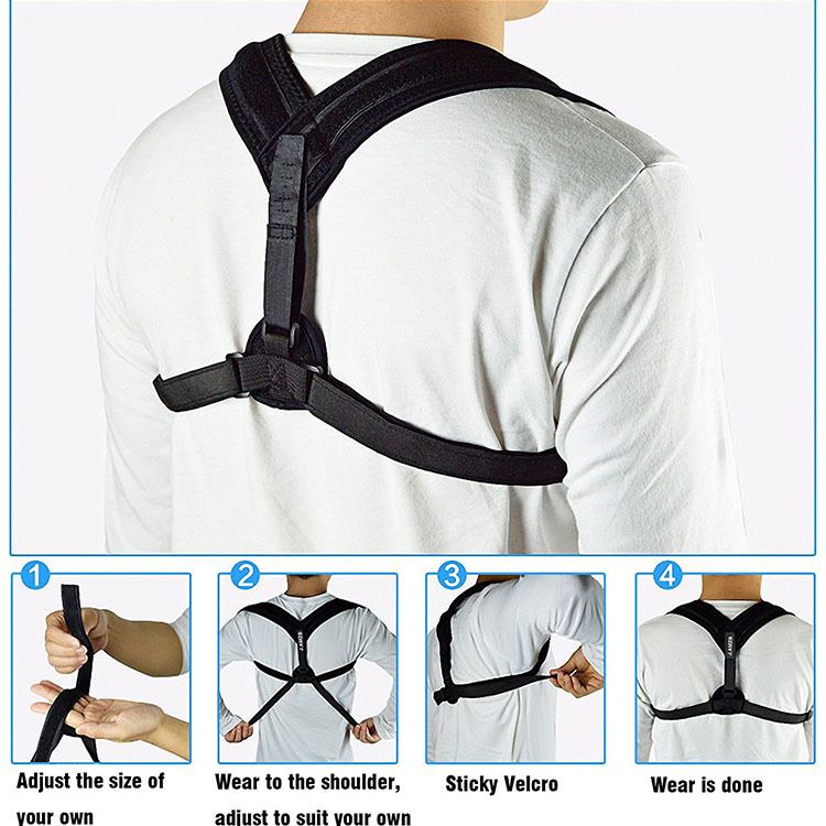 Posture correcting shoulder and back support - Fashiongirl