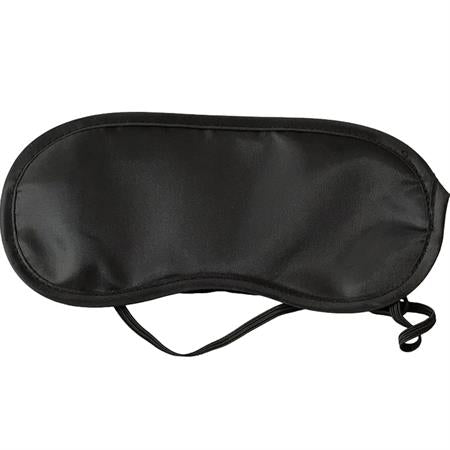 Satin Sleeping Mask - Classic Comfort, Black - Fashiongirl