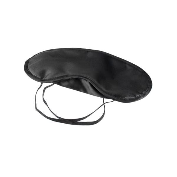 Satin Sleeping Mask - Classic Comfort, Black - Fashiongirl