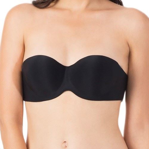 Self - fitting bra with wings - Black - Fashiongirl