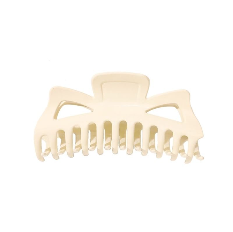 SOHO Astrid Hair Claw - White - Hair Accessories