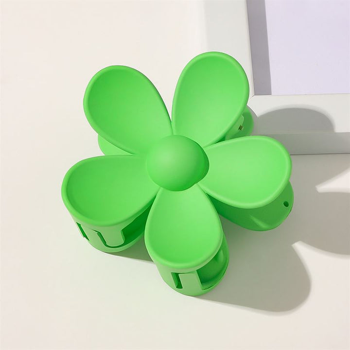 SOHO Bloom Hair Claw - Green - Hair Accessories