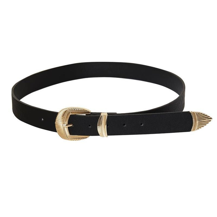 SOHO Cali Belt - Black/Gold - Fashiongirl