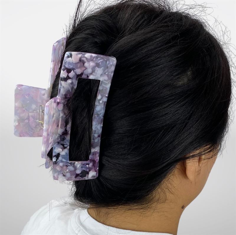 SOHO Clara Hair Claw - Lavender Pink - Hair Accessories