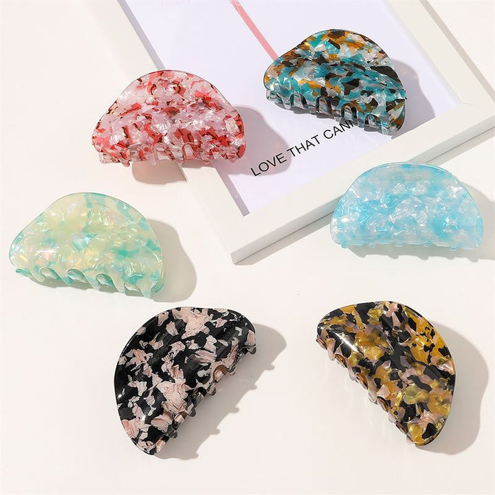 SOHO Cleo Hair Claw - Crystal Blue - Hair Accessories