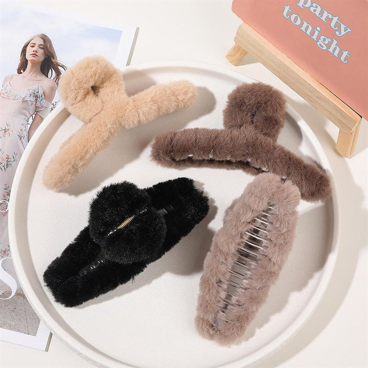 SOHO Coco Hair Claw - Ash - Hair Accessories