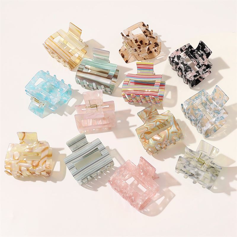 SOHO Ema Hair Claw - Crystal Blue - Hair Accessories