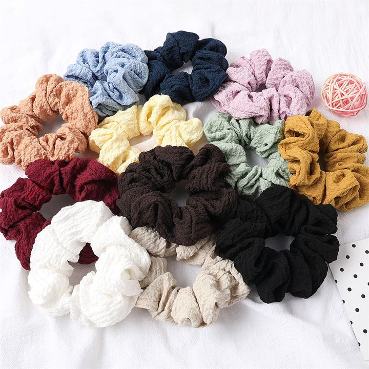 SOHO Frida Scrunchie - Black - Hair Accessories