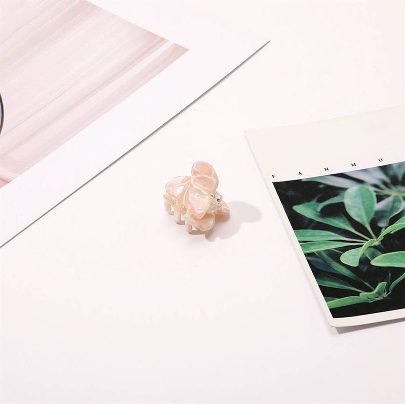 SOHO Hara Mini Hair Claw - Cloud Pink - Hair Accessories