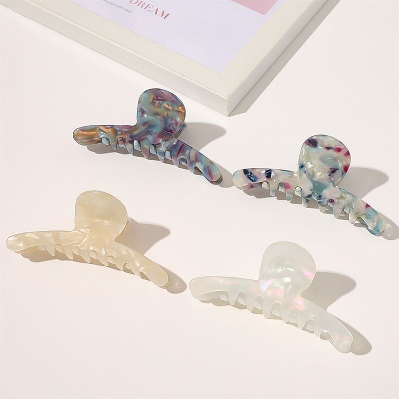 SOHO Haylen Hair Claw - Beige - Hair Accessories