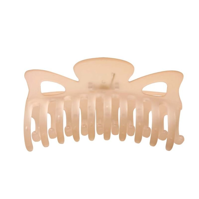SOHO Jelly Hair Claw - Beige - Hair Accessories