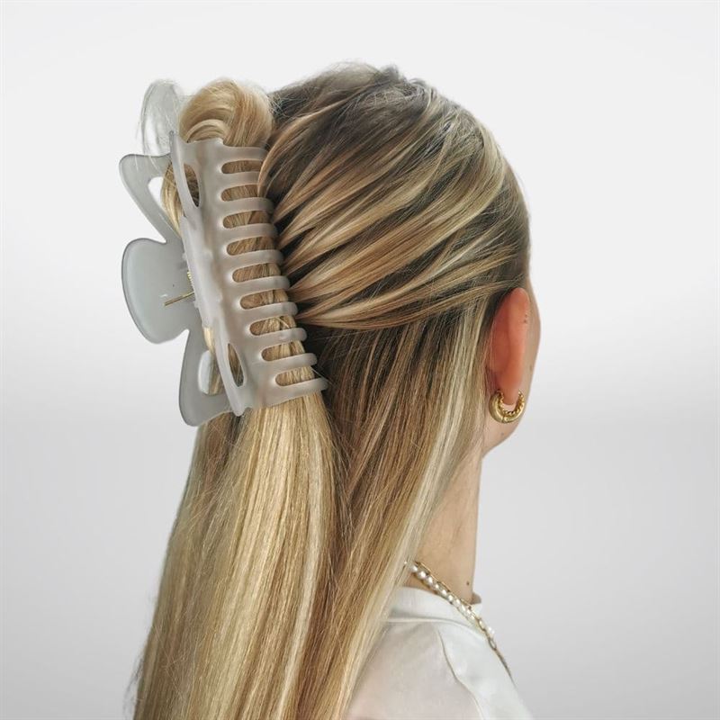 SOHO Jelly Hair Claw - Cloudy Grey - Hair Accessories