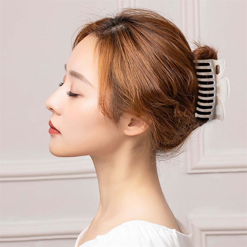 SOHO Jelly Hair Claw - Light Yellow - Hair Accessories