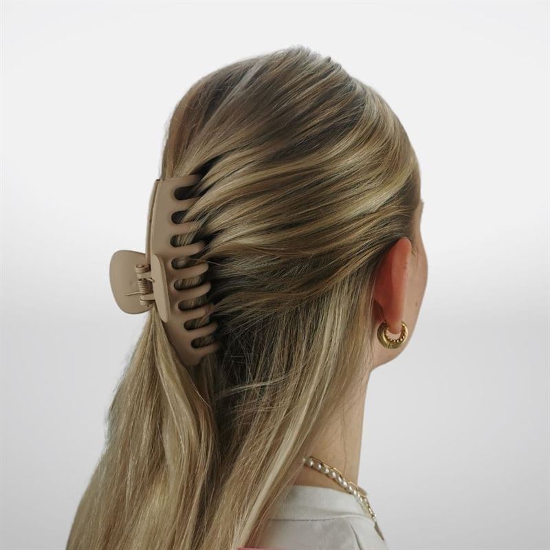 SOHO Kana Hair Claw - Beige - Hair Accessories