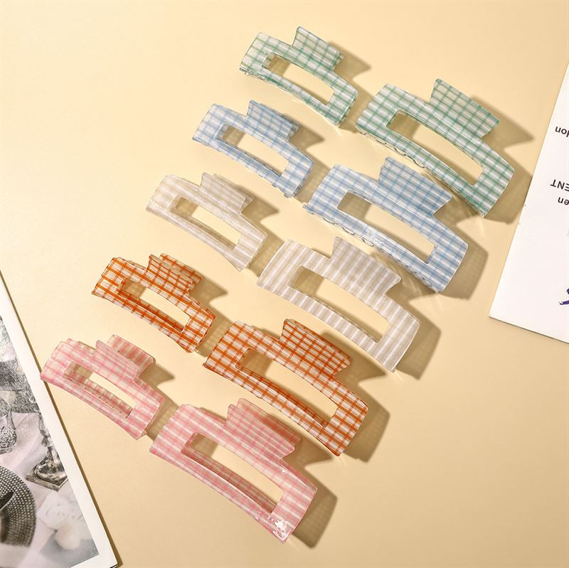 SOHO Line Hair Claw - Green - Hair Accessories