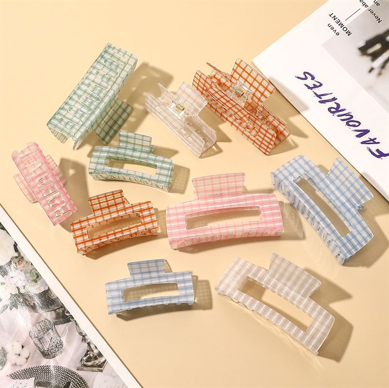SOHO Line Hair Claw - Green - Hair Accessories