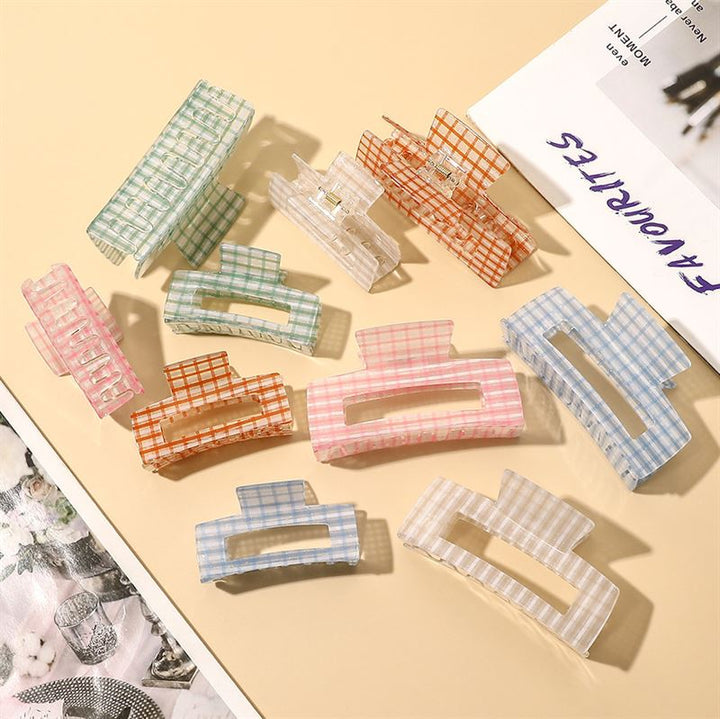 SOHO Line Hair Claw - Green - Hair Accessories