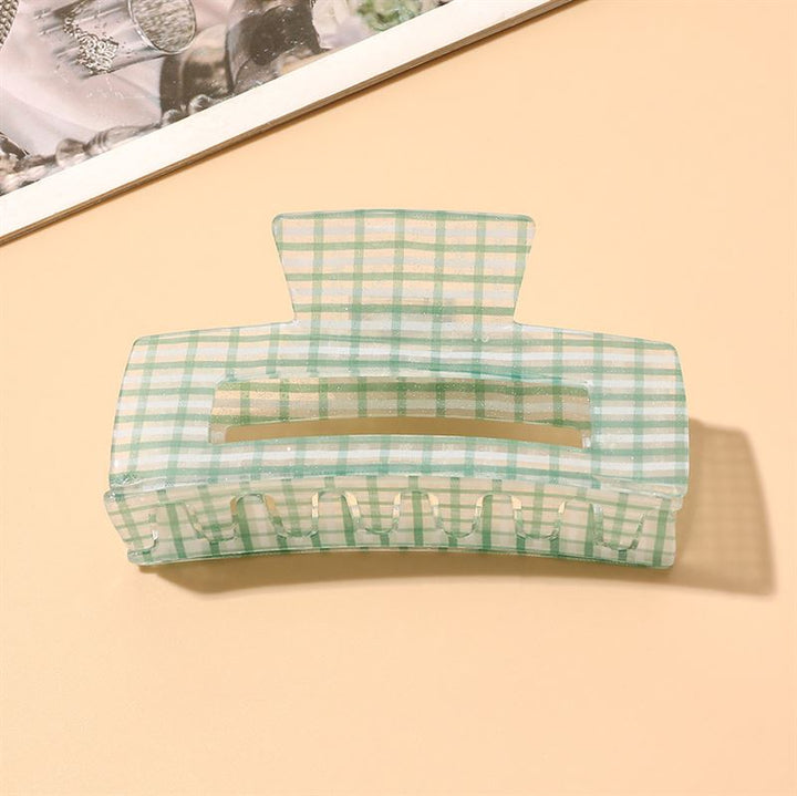 SOHO Line Hair Claw - Green - Hair Accessories