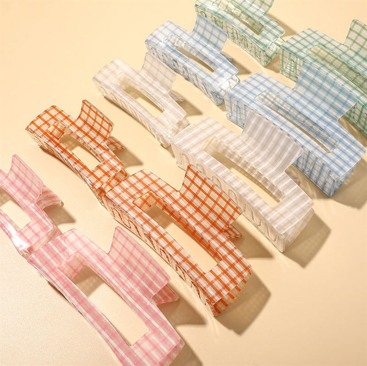 SOHO Line Hair Claw - Green - Hair Accessories