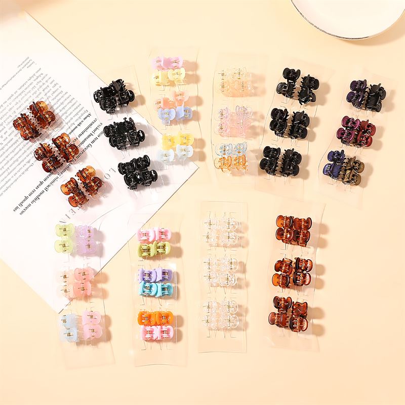SOHO Lucca Mini Hair Claws - Pastel - Hair Accessories