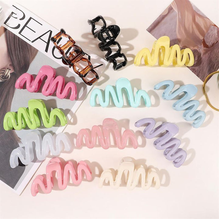SOHO Malik Hair Claw - Black - Hair Accessories