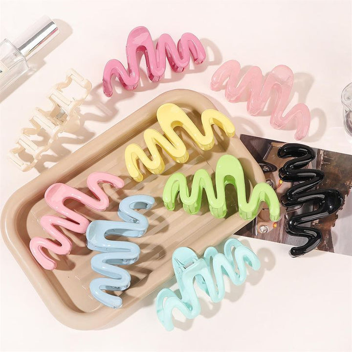 SOHO Malik Hair Claw - Black - Hair Accessories