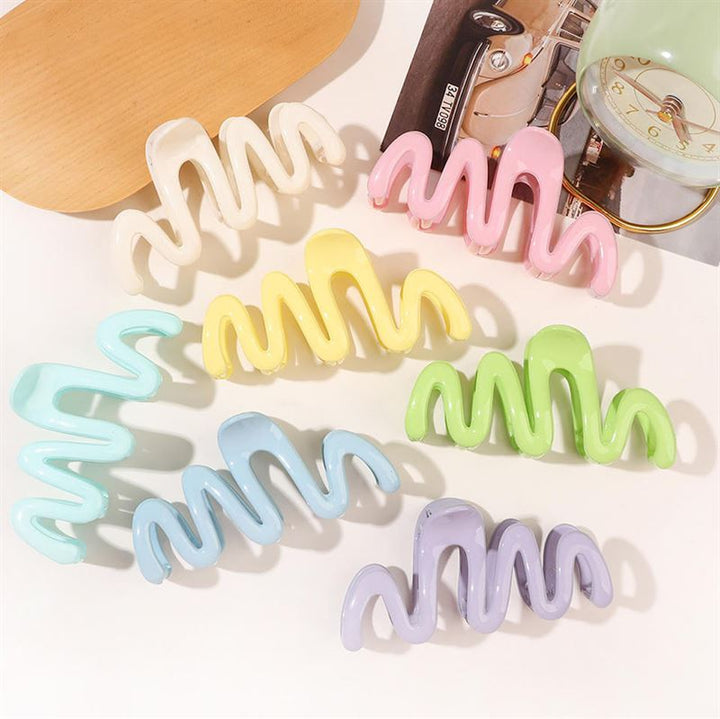 SOHO Malik Hair Claw - Black - Hair Accessories