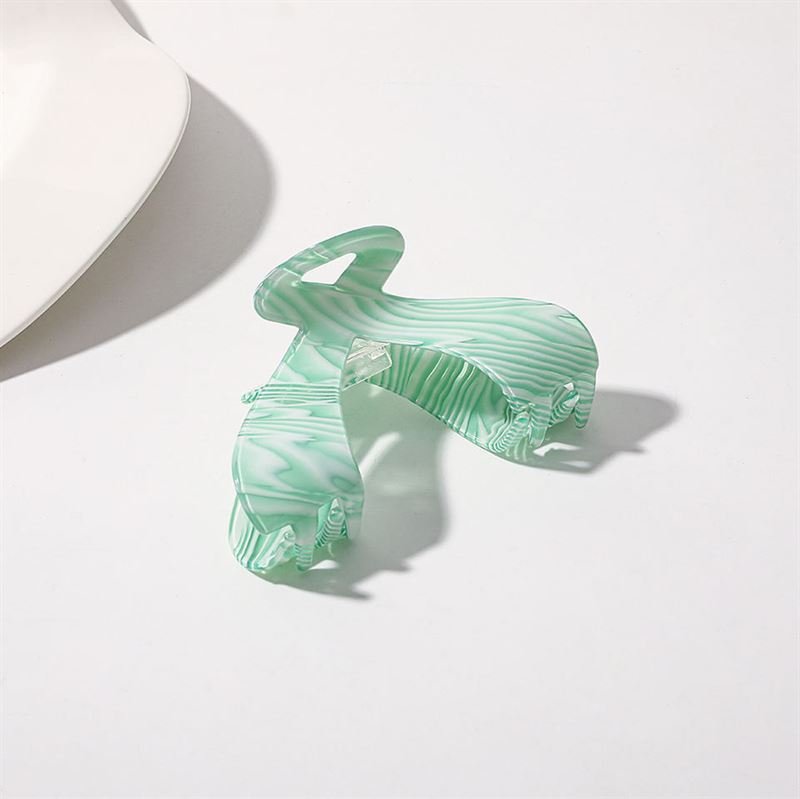 SOHO Malou Hair Claw - Green - Hair Accessories