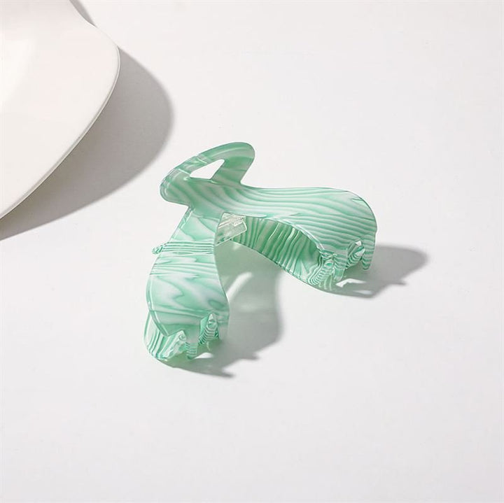 SOHO Malou Hair Claw - Green - Hair Accessories