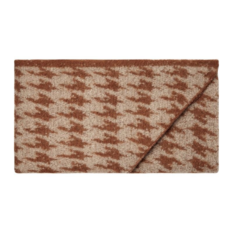 SOHO Two - Toned Scarf 185 x 55 cm - Brown - | Fashiongirl