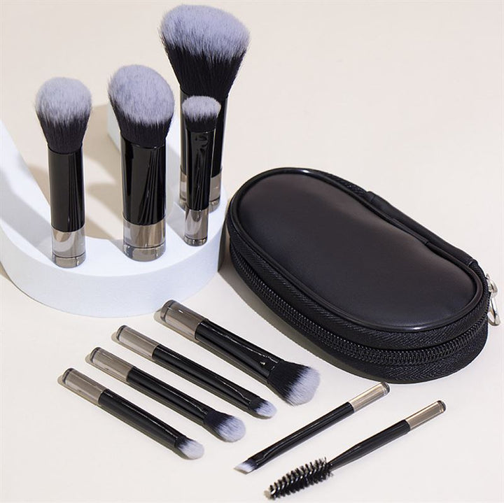 Technique PRO Petite Glow Brush Travel Set - Black - Fashiongirl