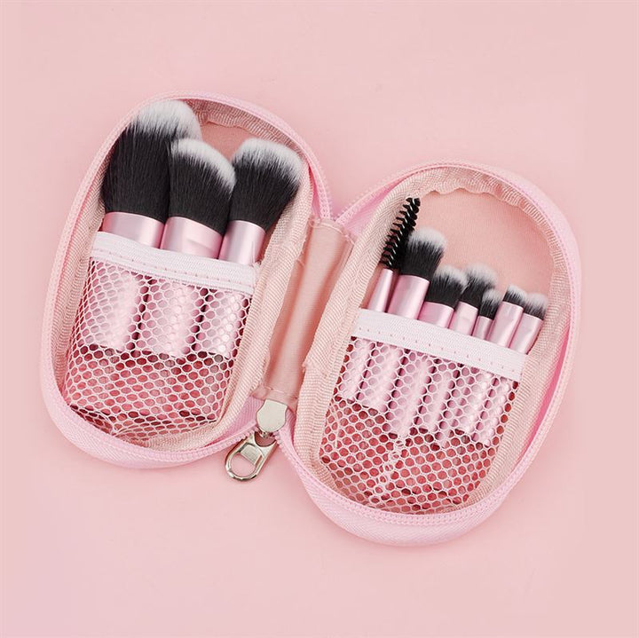 Technique PRO Petite Glow Brush Travel Set - Pink - Fashiongirl