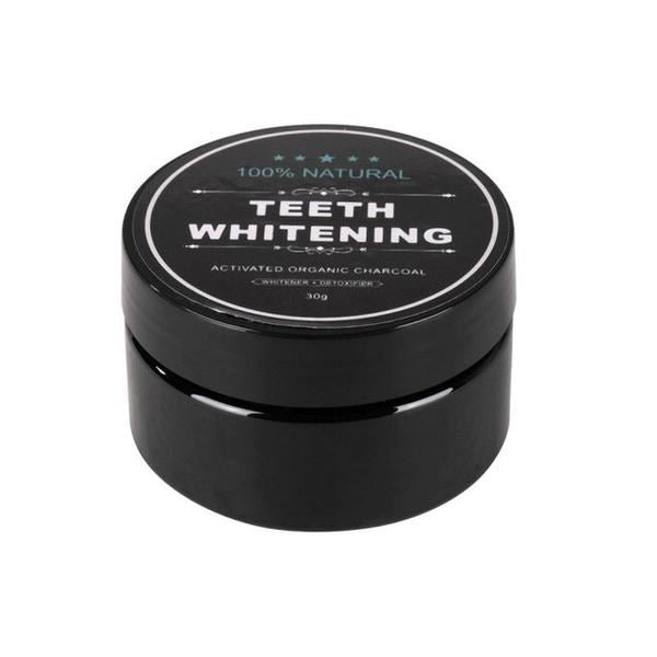 Teeth Whitening black toothpaste with activated charcoal (30 g) - Fashiongirl