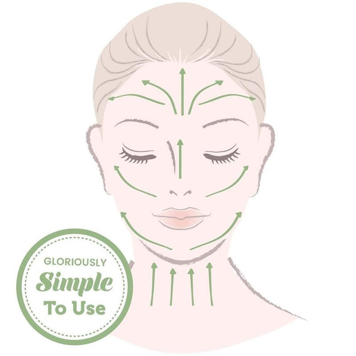 UNIQ Jade roller - Face rollers for beautiful skin - Rose - Dermaroller