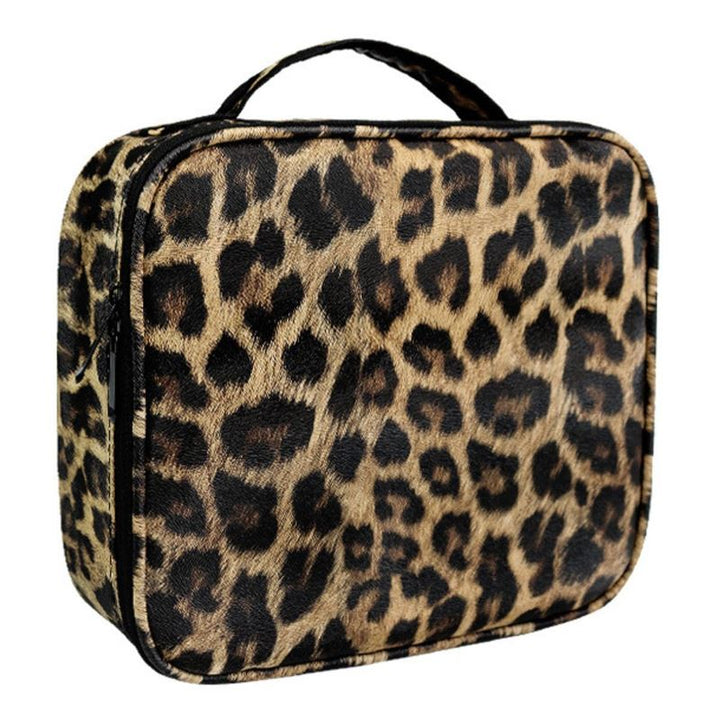 UNIQ makeup travel bag - Toiletry bag / Cosmetic bag for all your makeup - Leopard - Fashiongirl