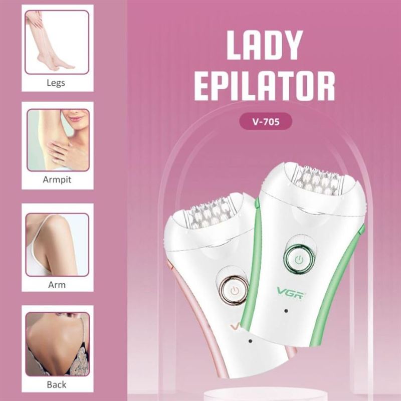 VGR Professional Cordless Epilator V - 705 - | Fashiongirl