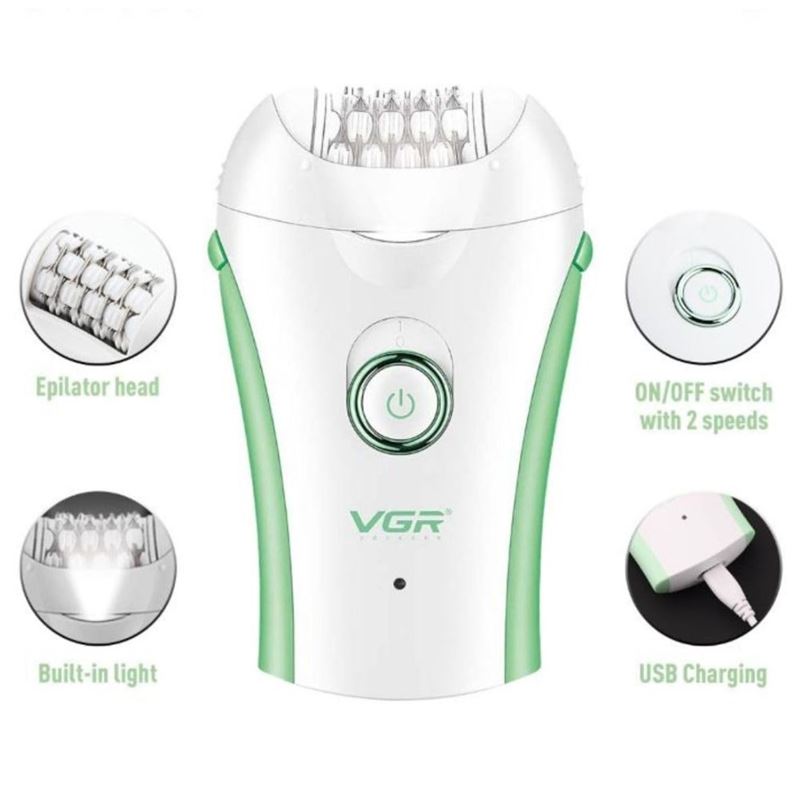 VGR Professional Cordless Epilator V - 705 - | Fashiongirl